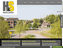 Tablet Screenshot of hensmakelaardij.nl